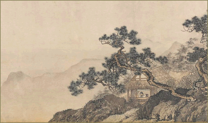 The Thatched Hut of Dreaming of an Immortal by Tang Yin